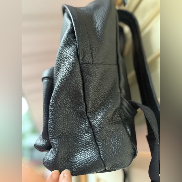 billykirk leather backpack No. 609 Standard Issue Backpack Tote, Black